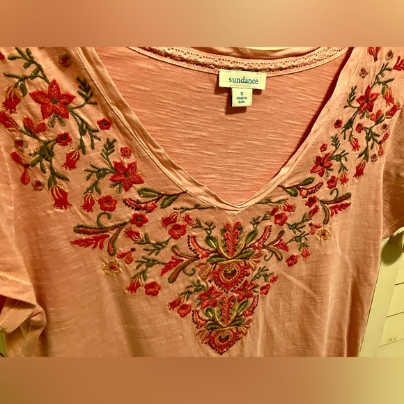 Sundance embroidered tee, S - Picture 3 of 16